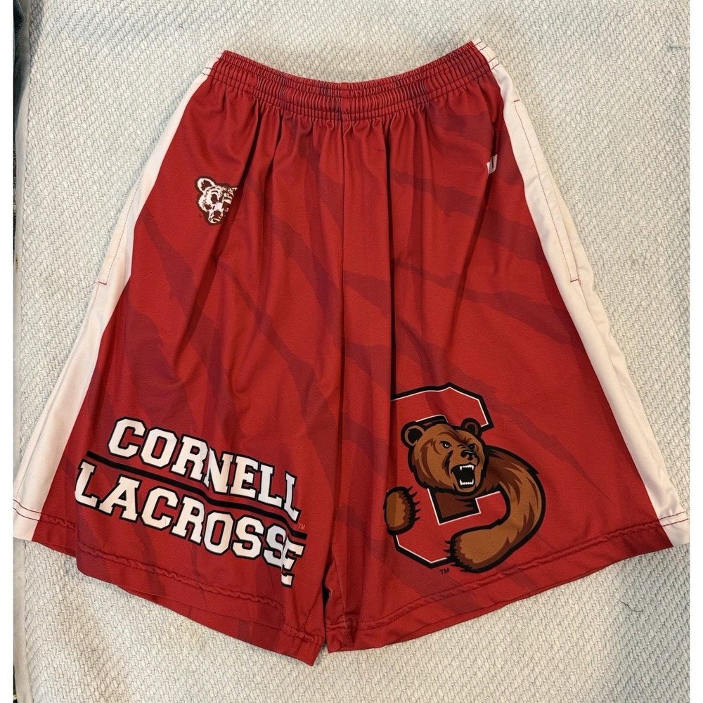 FiT2win Cornell Mens M Lacrosse Big Red Shorts